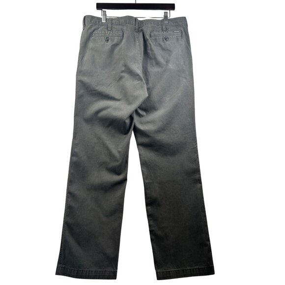 Eddie Bauer Pants Mens 38x33 Legend Wash Classic Fit Chino Gray Specially Dyed - Picture 2 of 12
